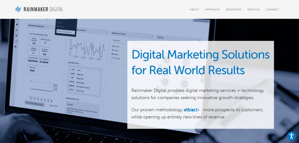 B2B SEO Agencies: Rainmaker Digital