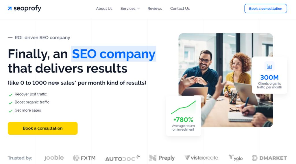 B2B SEO Agencies: SEOProfy